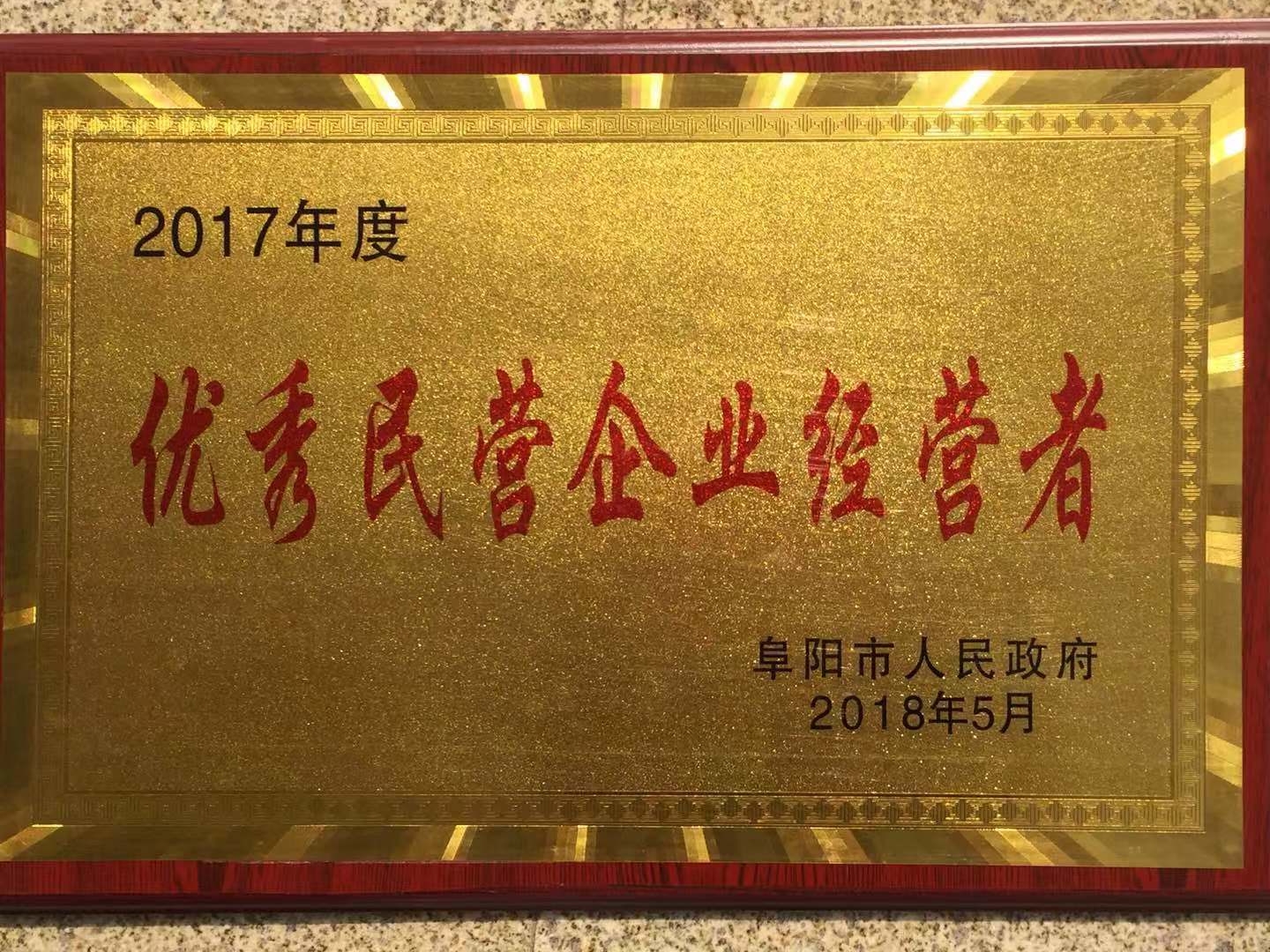 優(yōu)秀民營(yíng)企業(yè)經(jīng)營(yíng)者